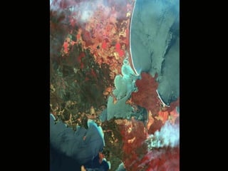 La terre vue de l’espace