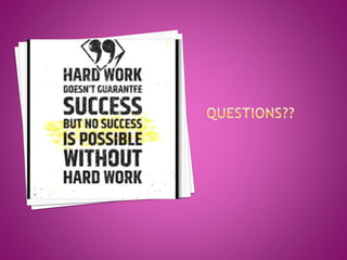 Later stages in development