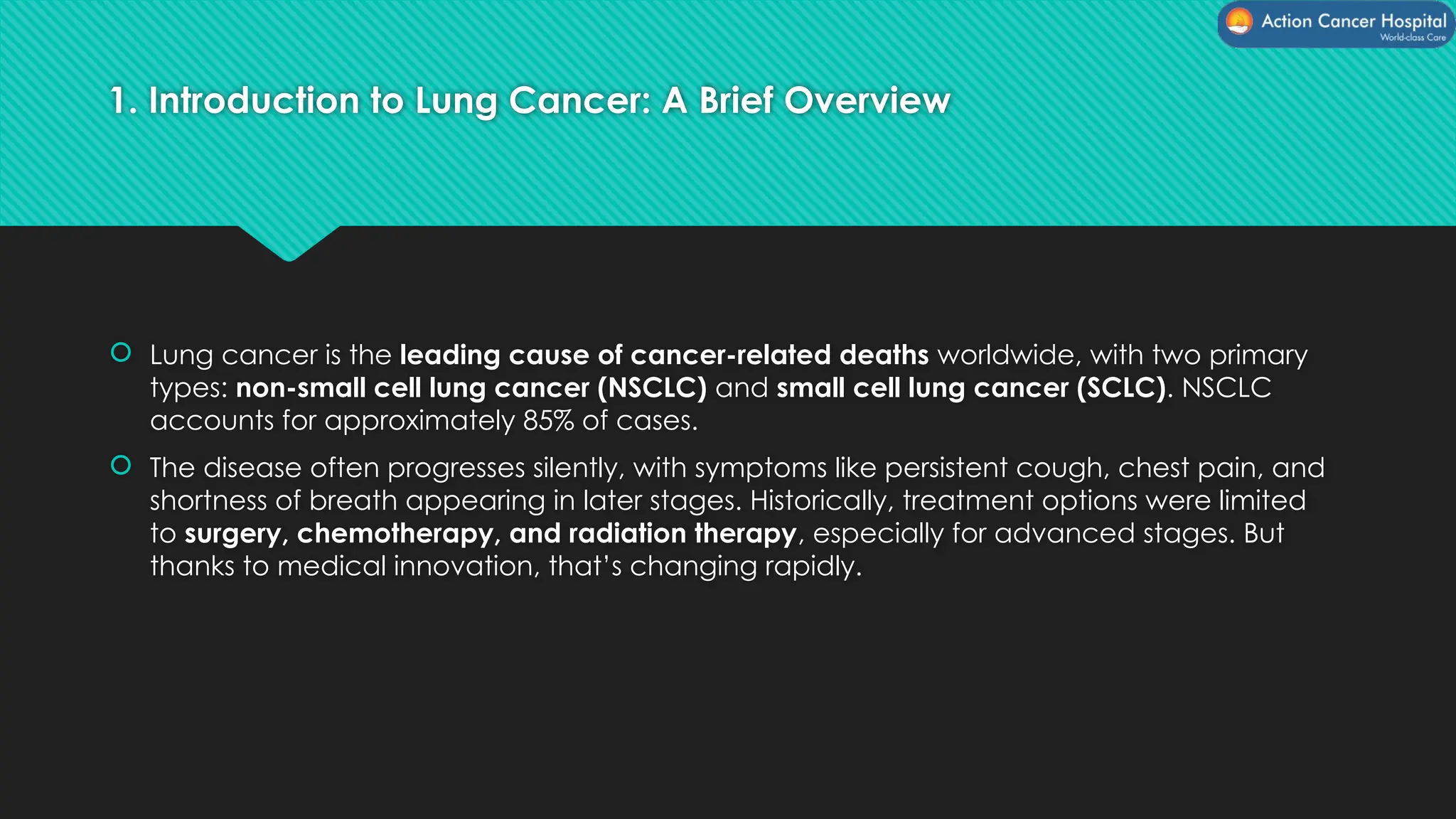Latest Advances in Lung Cancer Treatment: What’s New in 2025? | PPTX