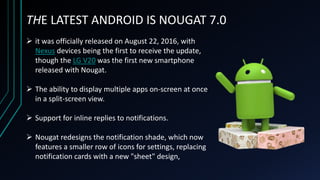 Presentation About Android | PPTX
