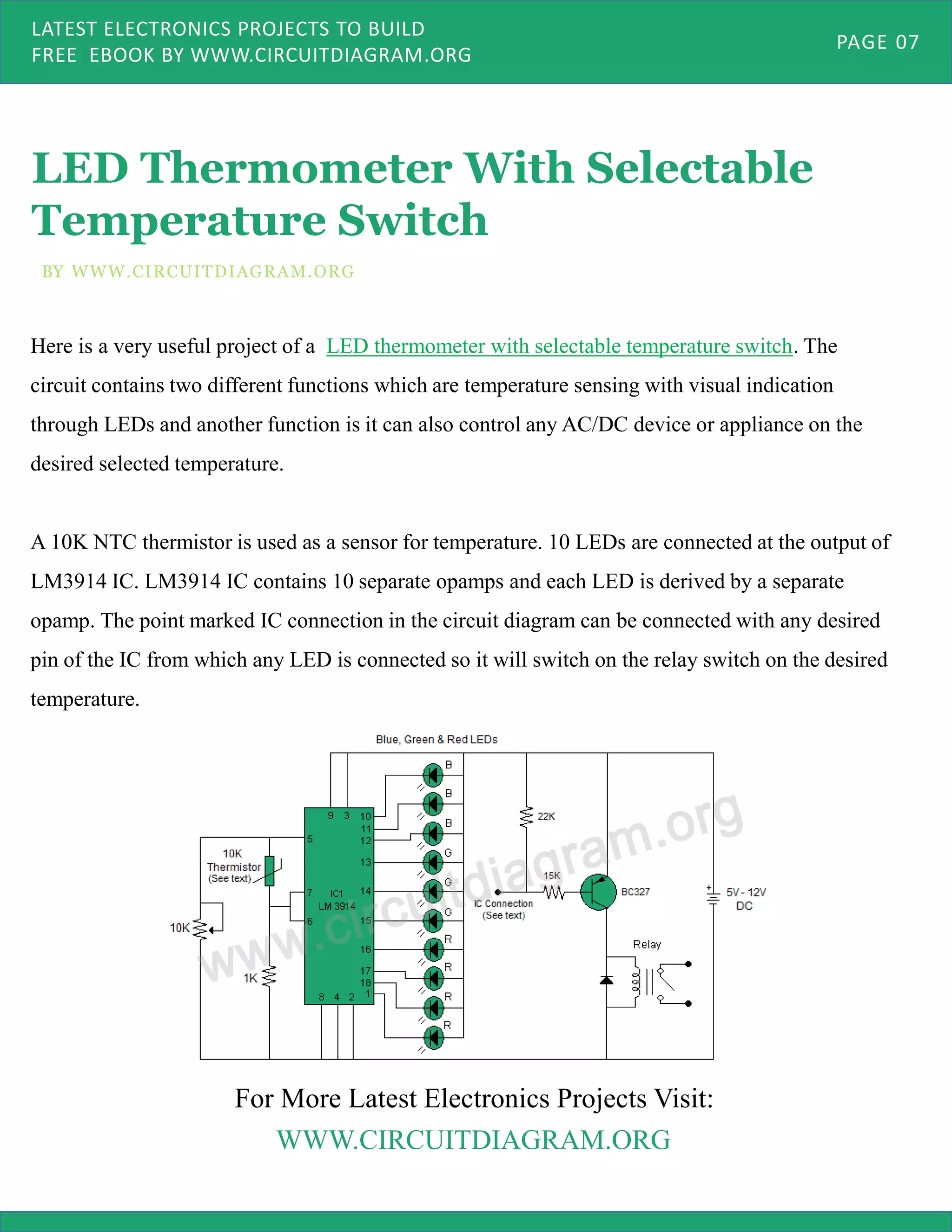 Latest Electronics Projects to Build PDF Ebook | PDF