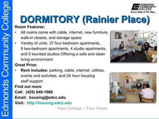 EDMONDS COMMUNITY COLLEGE | PPT