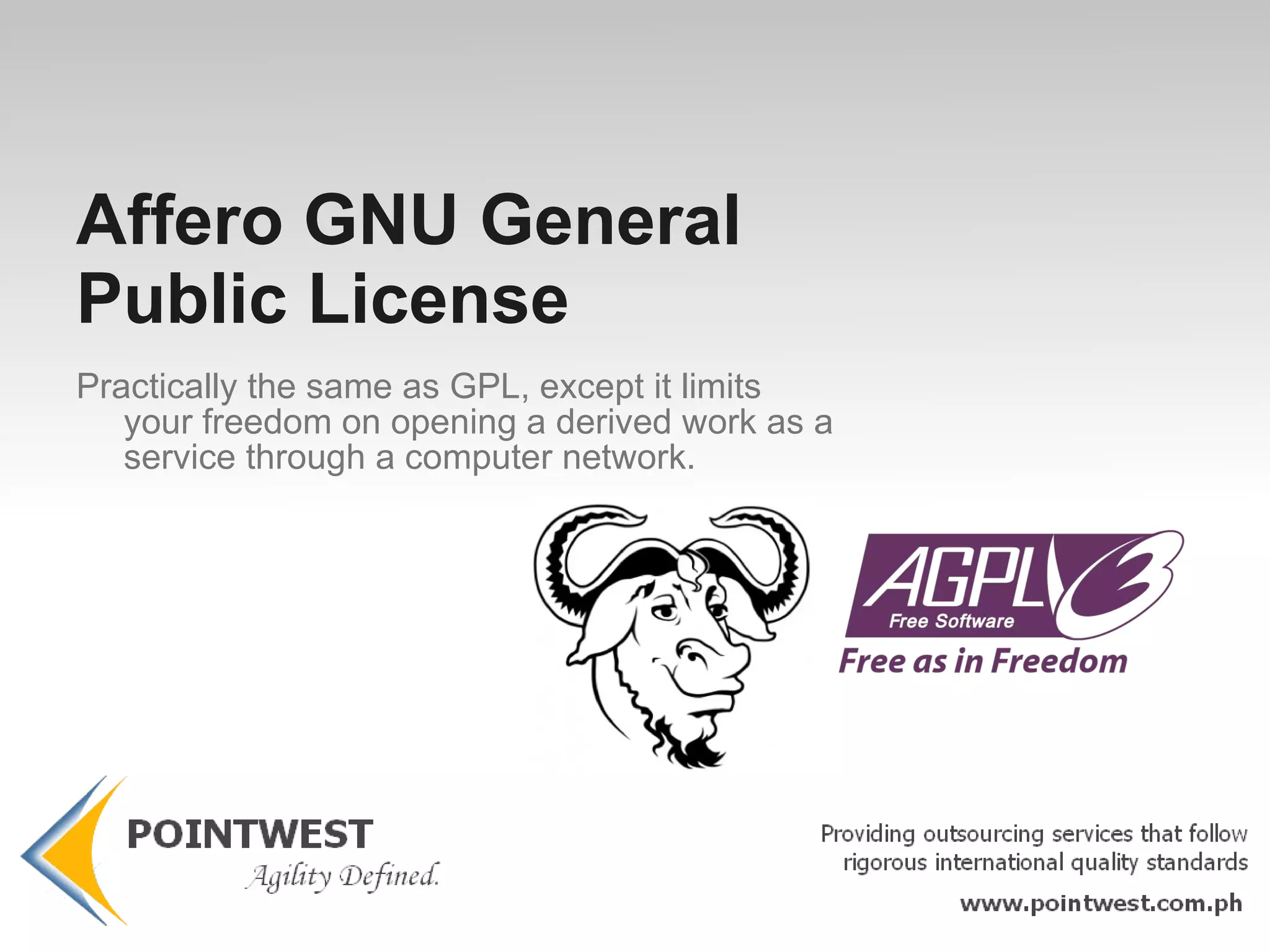 Apache Public License (APL) Only version 2.0 is GPL compatible. Older versions require too much attribution and an advertising clause.   