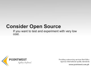 There are supporting factors that encourage Open Source adaptation. 