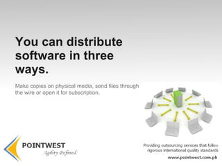 Distribution of License. The rights attached to the program must apply to all to whom the program is redistributed  7 