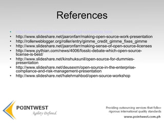 Mozilla Public License (MPL) Source code, copied or changed under MPL must remain MPL. Can be combined with proprietary code. MPL 1.1 has a provision (section 13) that allows a program (or parts of it) to offer a choice of another license as well. Was referred to create CDDL, EPL The Source Code version of Covered Code may be distributed only under the terms of this License or a future version 