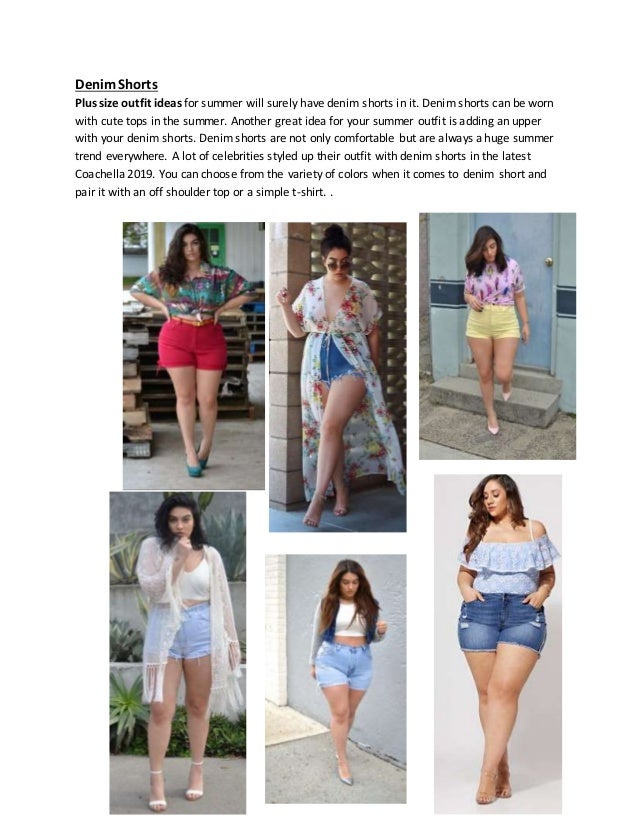 plus size outfit ideas for summer