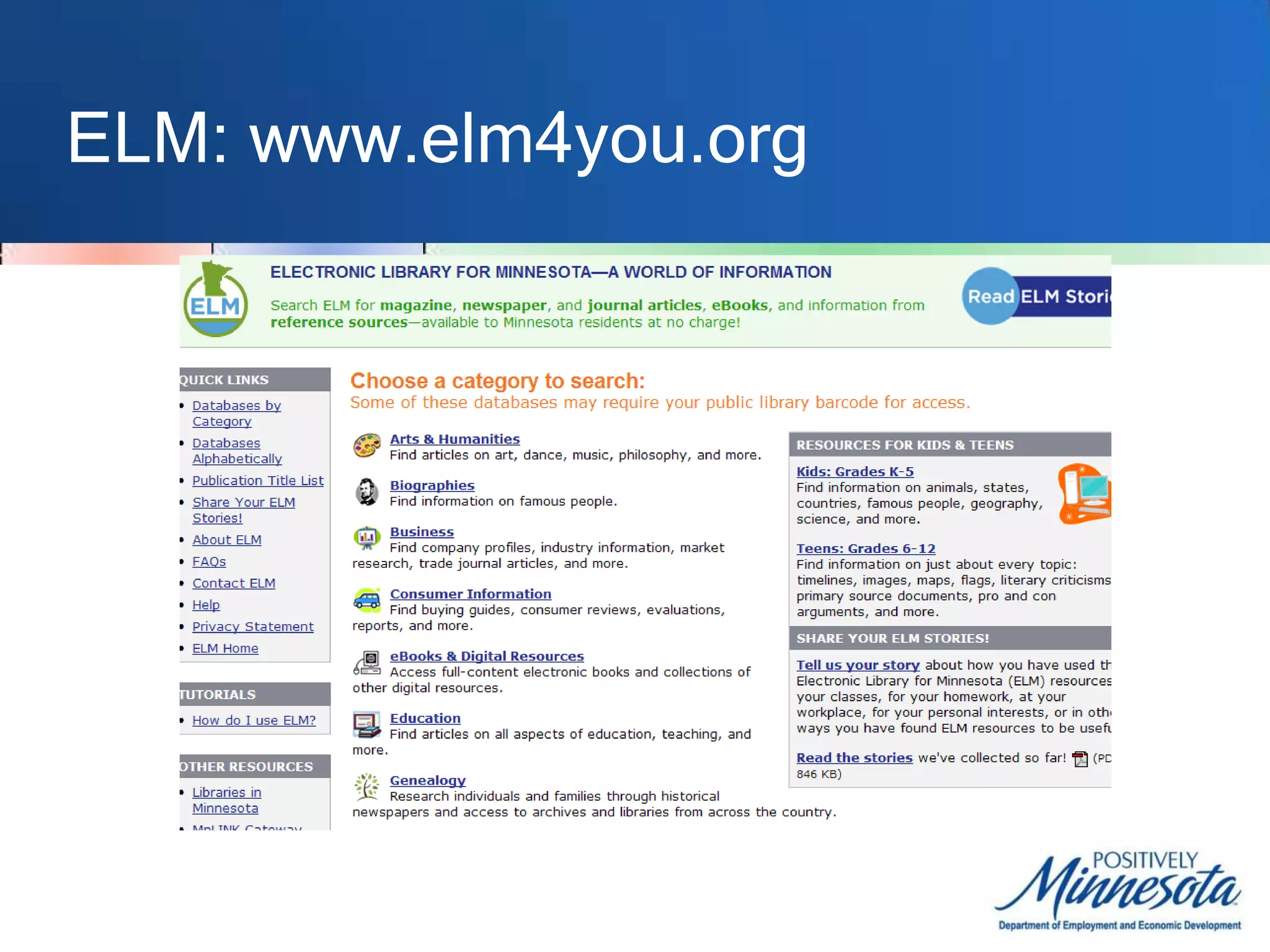 Ideal for job-seeking clients, especially those without a library card