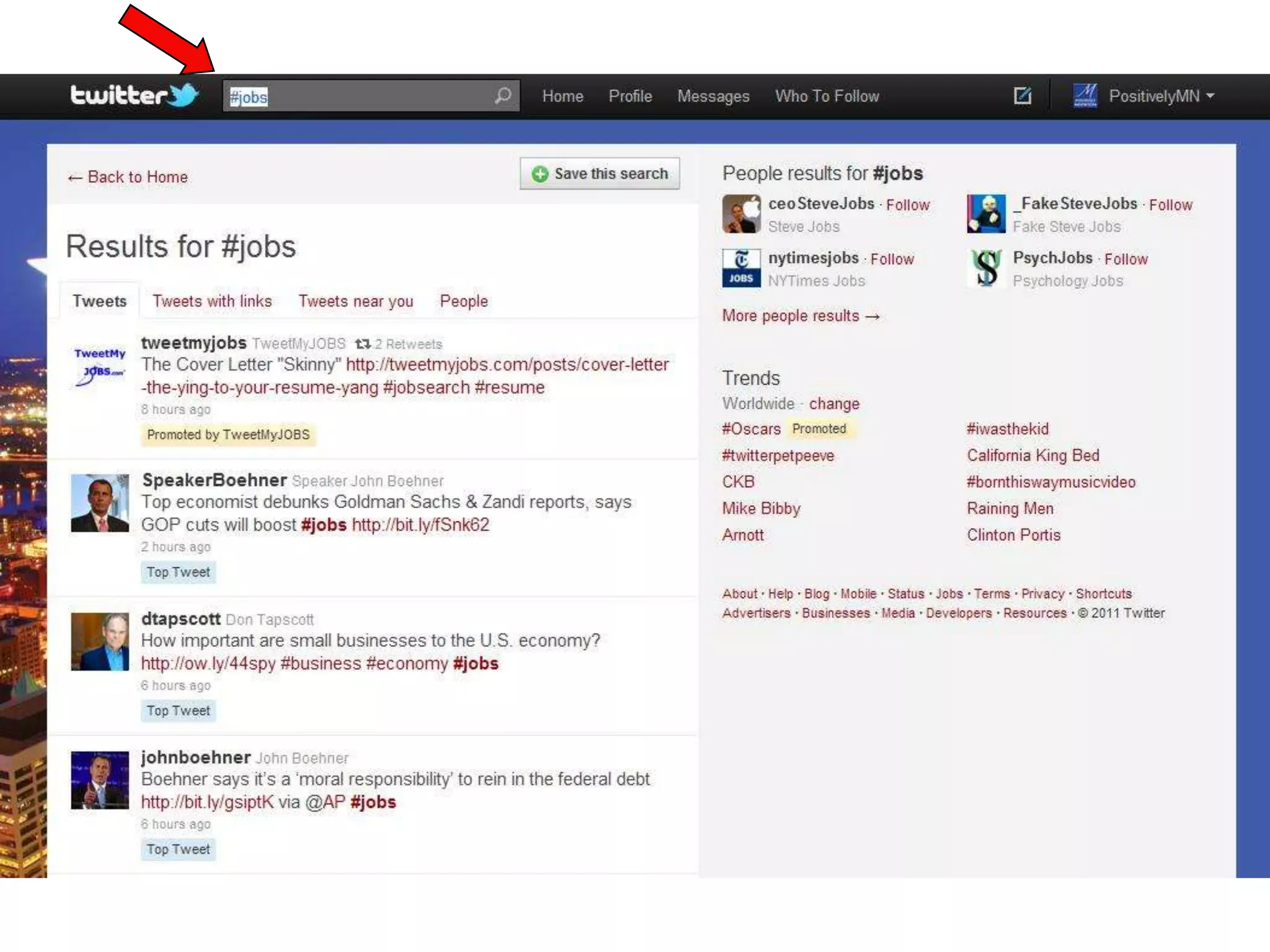 Find a job on TwitterWhy Twitter?Thousands of jobs posted there dailyJob seekers don’t have to register or post a resume firstCasual, informal networkingAccess to experts in your field