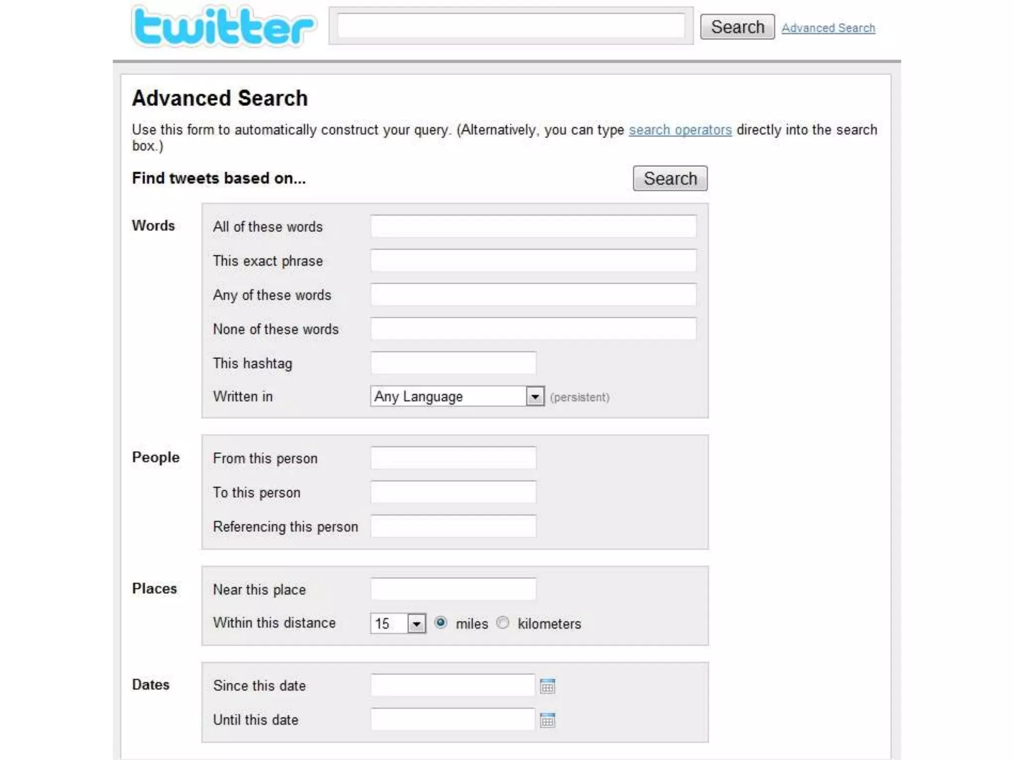 Searching for jobsPotential problem:Tweets come in from every geographic location. What if job seeker doesn’t want to move?