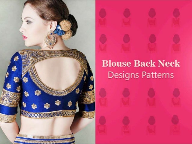Saree blouse patterns front n back lyrics