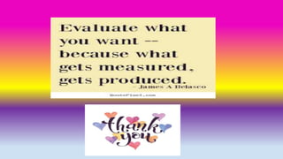 Latest evaluation techniques