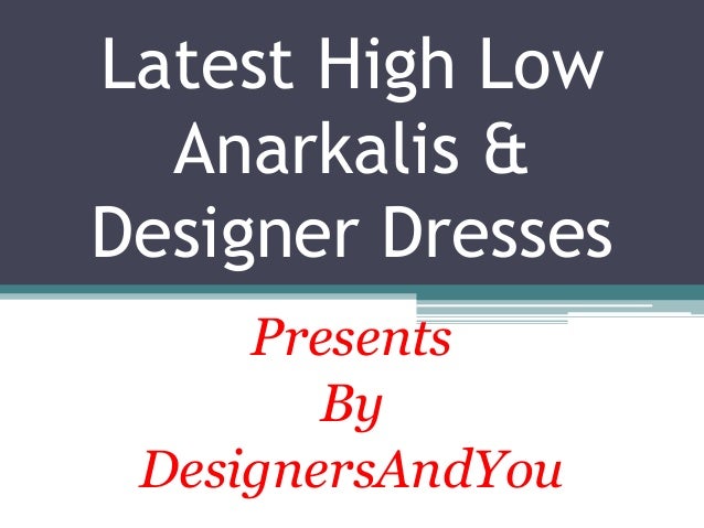 latest indian dress patterns 2017