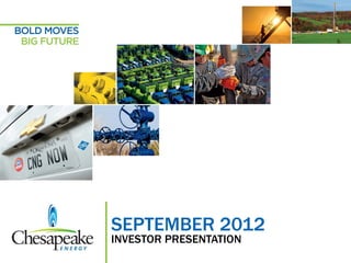September 2012 Investor Presentation




                                       SEPTEMBER 2012
                                       INVESTOR PRESENTATION
 