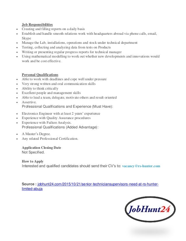 latest job vacancies in nigeria