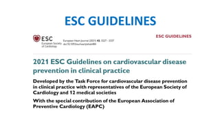 ESC GUIDELINES
 