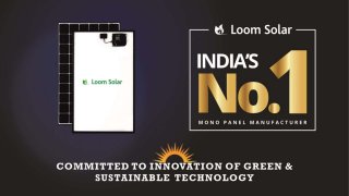 Loom Solar AC Module Presentation for Marketers