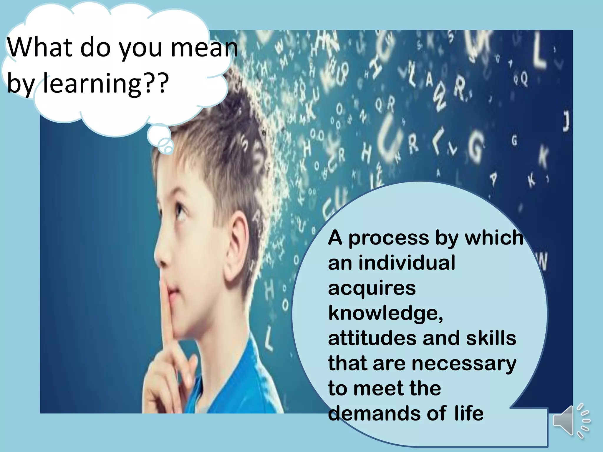 Learning | PPT