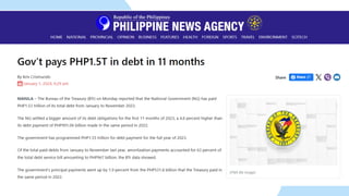Latest Philippine Borrowing Experience.pdf