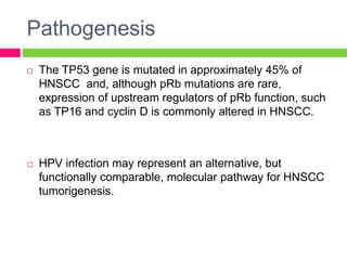 Latest presentation of hpv in head and neck | PPTX