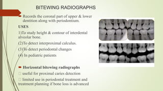 RADIOGRAPHIC AIDS IN THE DIAGNOSIS OF PERIODONTAL DISEASES | PPTX
