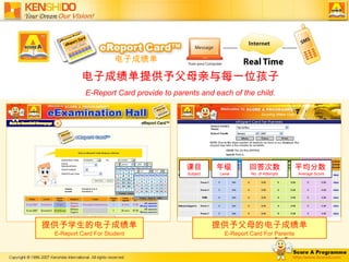 课目   Subject 年级   Level 回答次数 No. of Attempts 平均分数 Average Score 提供予 学生 的电子成绩单 E-Report Card For Student 提供予 父母 的电子成绩单 E-Report Card For Parents 电子成绩单提供予父母亲与每一位孩子 E-Report Card provide to parents and each of the child. 电子成绩单 
