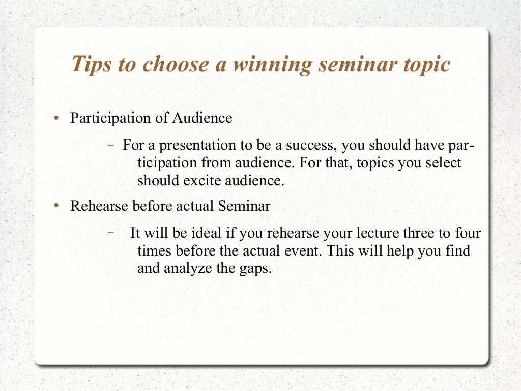 Latest Seminar Topics For Engineering MCA MSc Students