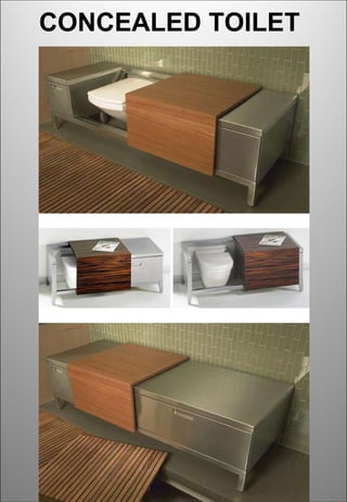 CONCEALED TOILET   