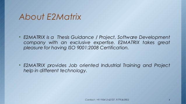 Thesis testing software picture