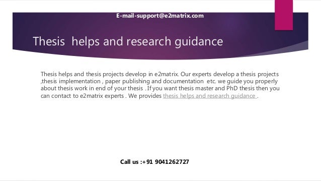 Thesis topic ideas image