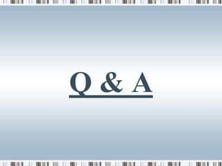Q&A
 