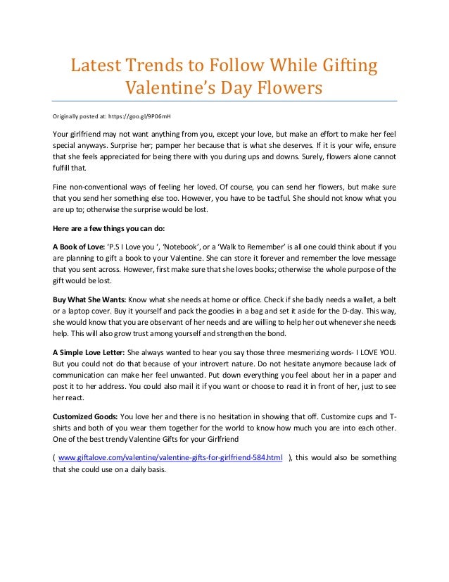 Latest Trends To Follow While Gifting Valentine S Day Flowers