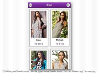 Web Design & Development | Mobile Application Development | Internet Marketing | Outsourcing

 