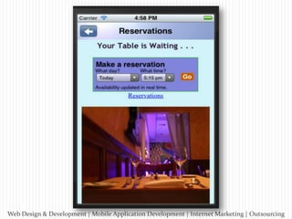 Web Design & Development | Mobile Application Development | Internet Marketing | Outsourcing

 