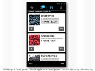 Web Design & Development | Mobile Application Development | Internet Marketing | Outsourcing

 