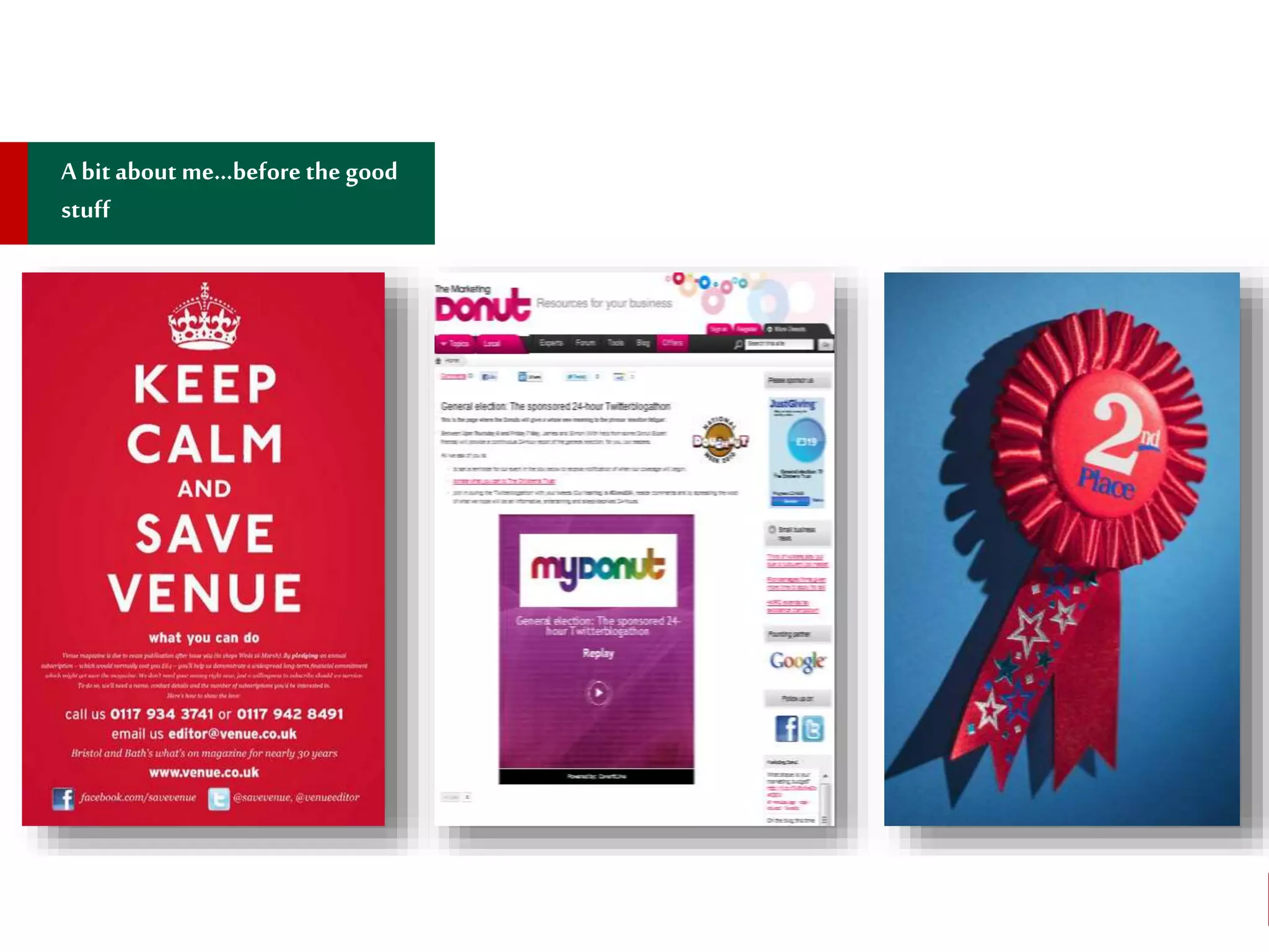 A bit about me…before the good 
stuff 
 