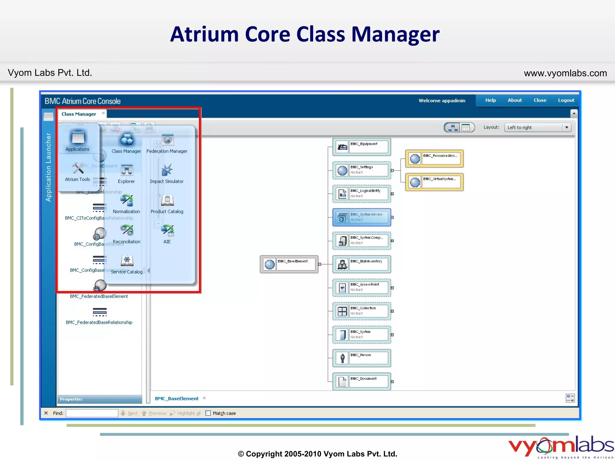 Atrium Core Class Manager 