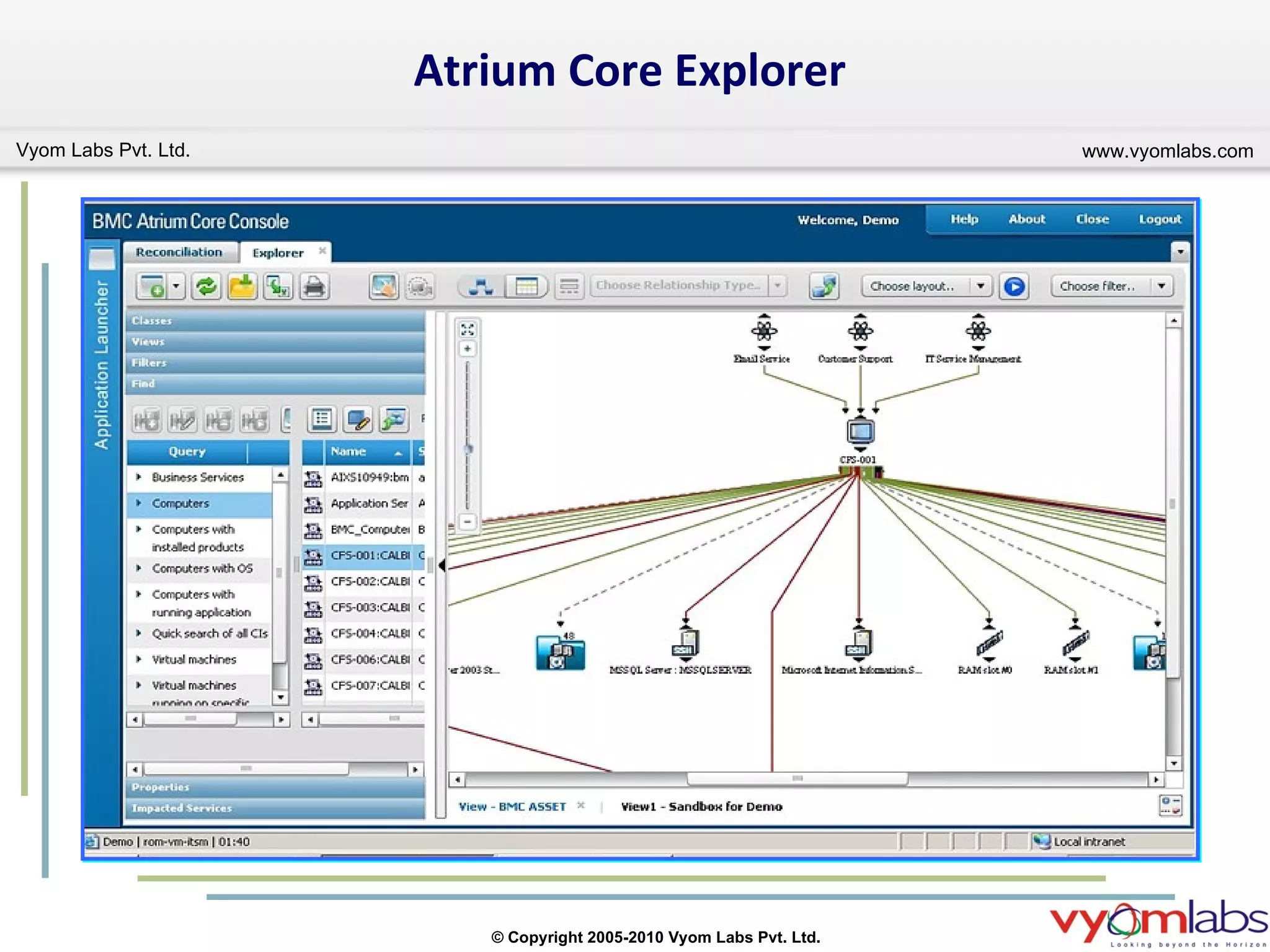 Atrium Core Explorer 