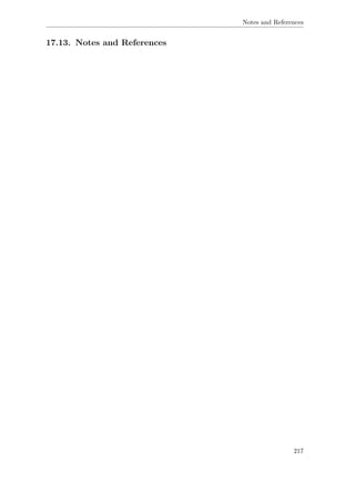 Notes and References
17.13. Notes and References
217
 