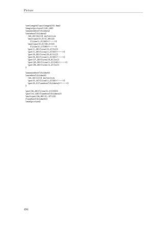 Picture
setlength{unitlength}{0.5mm}
begin{picture}(120,168)
newsavebox{foldera}
savebox{foldera}
(40,32)[bl]{% definition
multiput(0,0)(0,28){2}
{line(1,0){40}<!---->}
multiput(0,0)(40,0){2}
{line(0,1){28}<!---->}
put(1,28){oval(2,2)[tl]}
put(1,29){line(1,0){5}<!---->}
put(9,29){oval(6,6)[tl]}
put(9,32){line(1,0){8}<!---->}
put(17,29){oval(6,6)[tr]}
put(20,29){line(1,0){19}<!---->}
put(39,28){oval(2,2)[tr]}
}
newsavebox{folderb}
savebox{folderb}
(40,32)[l]{% definition
put(0,14){line(1,0){8}<!---->}
put(8,0){usebox{foldera}<!---->}
}
put(34,26){line(0,1){102}}
put(14,128){usebox{foldera}}
multiput(34,86)(0,-37){3}
{usebox{folderb}}
end{picture}
494
 