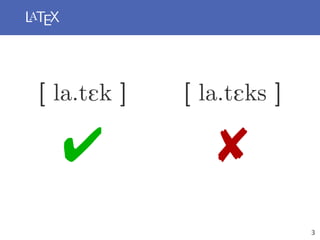 LaTEX
[ la.tEk ] [ la.tEks ]
 
3
 