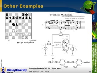 LaTeX Introduction for Word Users