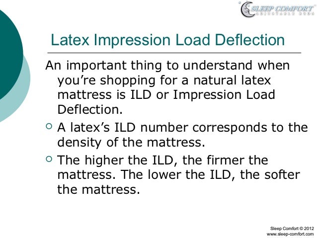 latex Ild position and sleep and