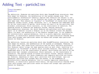 Adding Text - particle2.tex

 