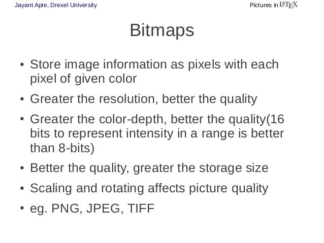 Latex Bitmap Tutorial | latex workshop tutorial Latex Bitmap Tutorial | latex workshop tutorial