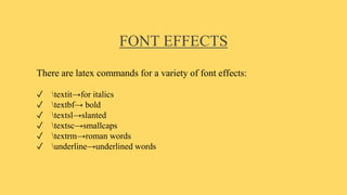 Latex - now it is easy!