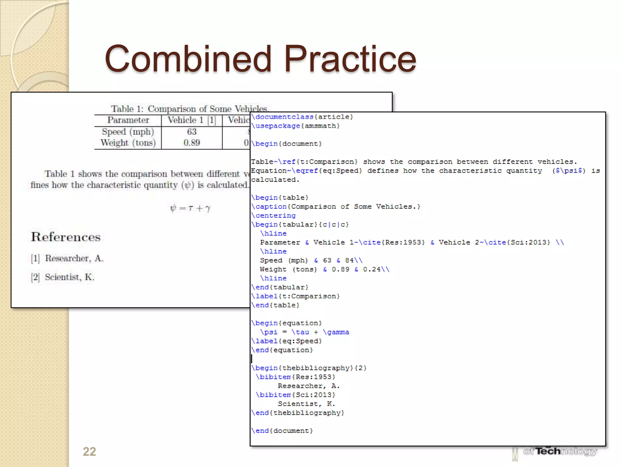 Combined Practice




22
 