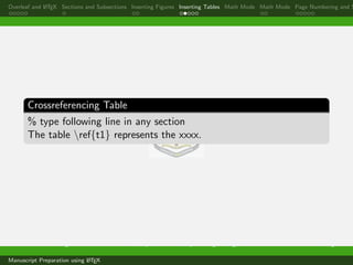 Manuscript Preparation using Latex: A Cloud Based Approach(Overleaf) | PDF