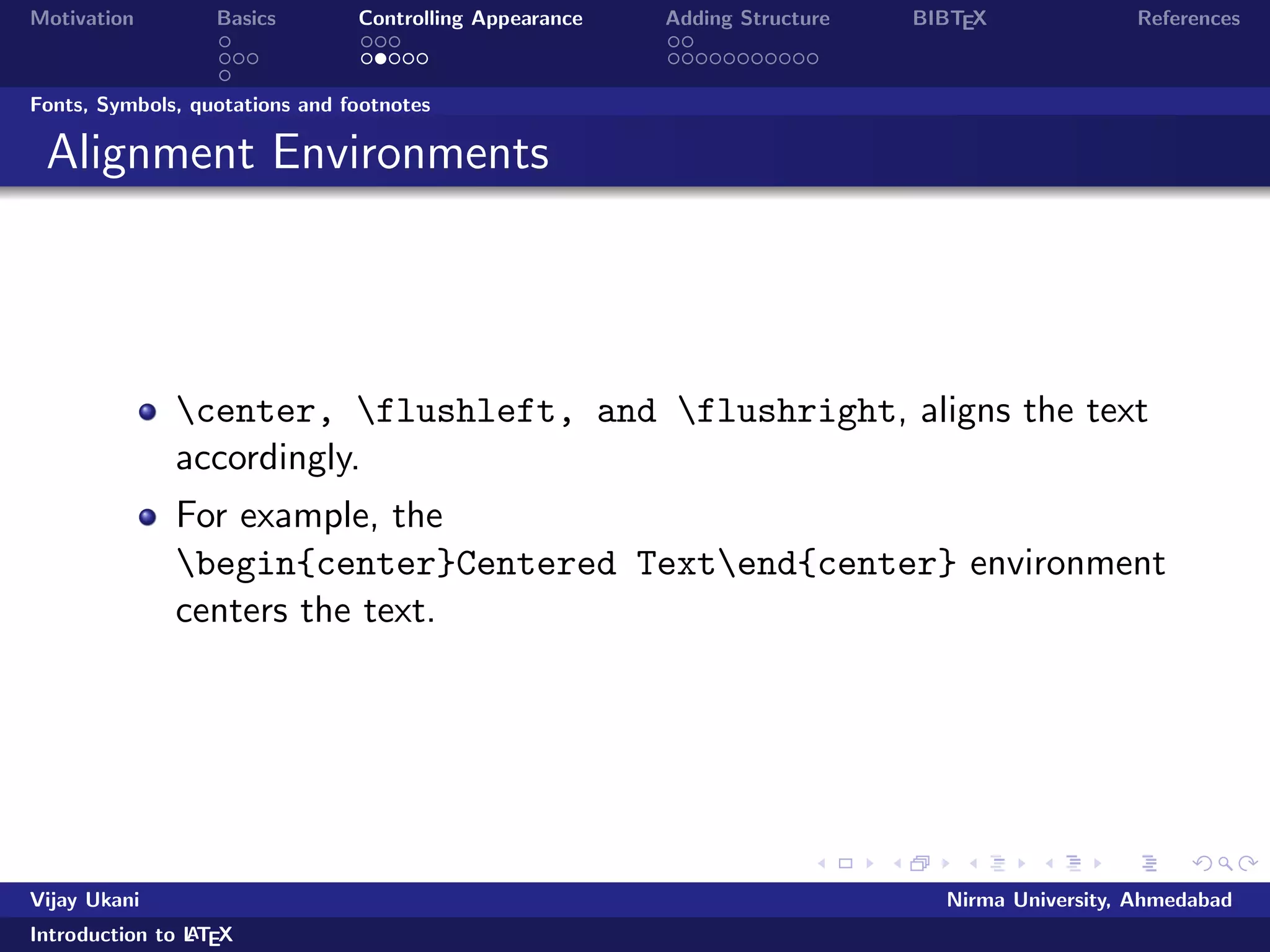 le 
Prepare your latex  