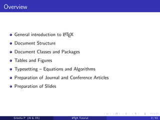 Latex introduction tutorial for daily wo | PDF